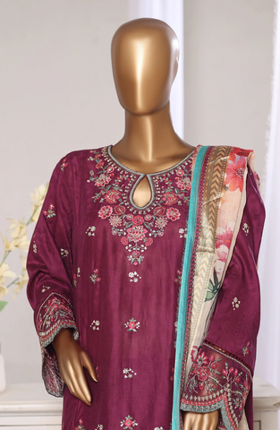 Bin Saeed Stitched Luxury Embroidered Jacquard Collection - 2026 BSJ26-03