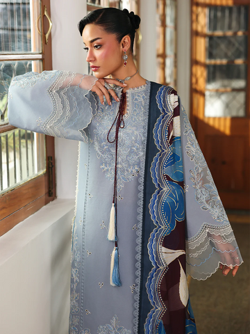 Lumina by Bin Ilyas | Unstitched Summer Lawn Collection - 2026 L72-A