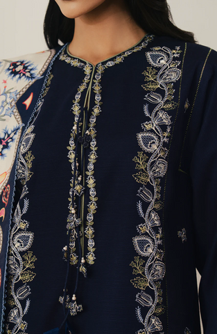 Serán Unstitched Embroidered Winter Collection - 2025 (ARVYN)