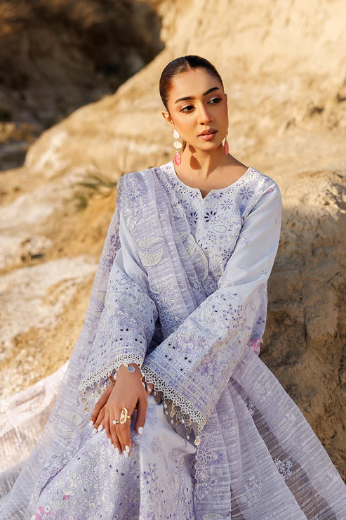 Sunlit Groove by Emaan Adeel | Unstitched Luxury Lawn Collection - 2026 (SUNLIT SWAY)