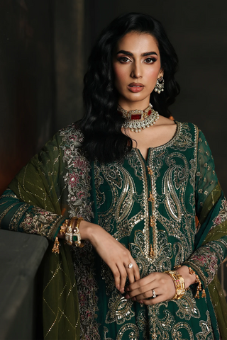 Aura by Charizma | Unstitched Luxury Chiffon Vol-01 Collection - 2026 CA26-04
