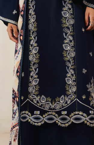 Serán Unstitched Embroidered Winter Collection - 2025 (ARVYN)