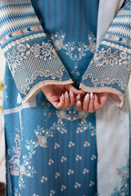 Aabyaan Unstitched Printed Luxe Lawn Collection - 2026 (ESHAAL-AP-07)