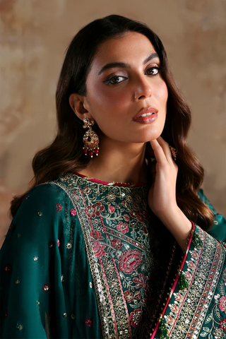 Afsana e Silk by Emaan Adeel | Unstitched Luxury Collection - 2025 (ZEHNASEEB)