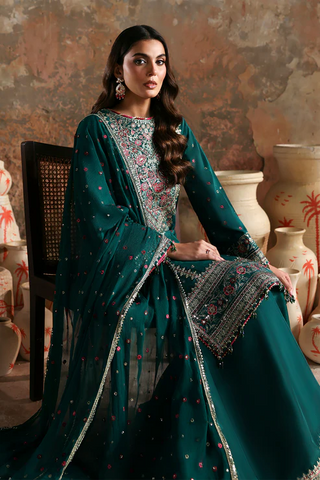 Afsana e Silk by Emaan Adeel | Unstitched Luxury Collection - 2025 (ZEHNASEEB)