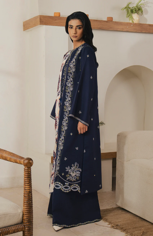 Serán Unstitched Embroidered Winter Collection - 2025 (ARVYN)