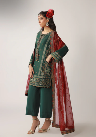 Layaan by Asim Jofa | Unstitched Festive Formal Collection - 2025 AJULO-12