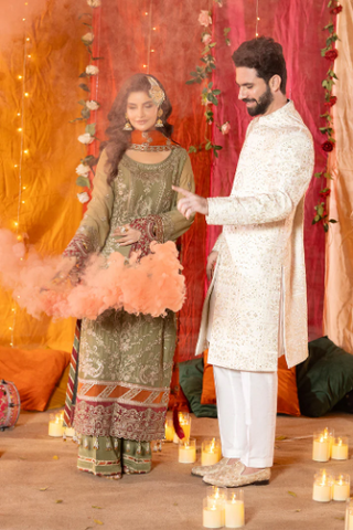 Shagun by Imrozia Serene | Unstitched Wedding Formals - 2025 M-104 Noura