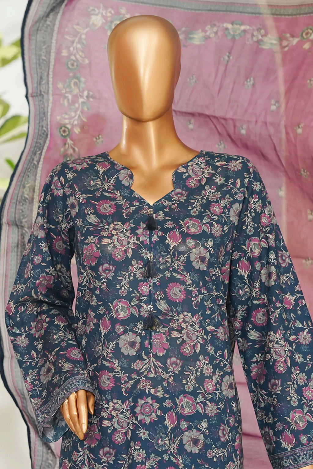 Bin Saeed Stitched Exclusive Printed Lawn Vol-III Collection - 2026 BS26PL-04