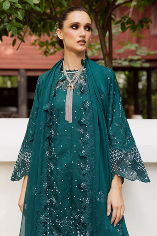 Lovella by Marjjan | Unstitched Embroidered Viscose Collection - 2025 MEV-44 B (ZINC)