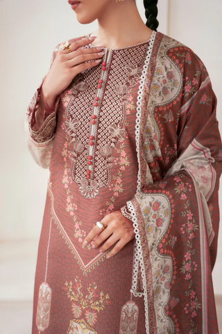 Aabyaan Unstitched Printed Luxe Lawn Collection - 2026 (ZOVIA-AP-06)