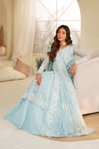 Meesa by Zarif | Unstitched Luxury Formals Collection - 2025 (MUNAAR)