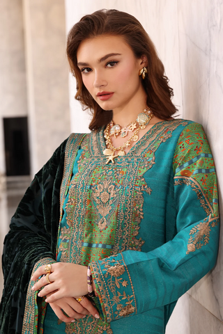 Poshima by Charizma | Unstitched Embroidered Leather Vol-III Collection - 2025 PSW5-19