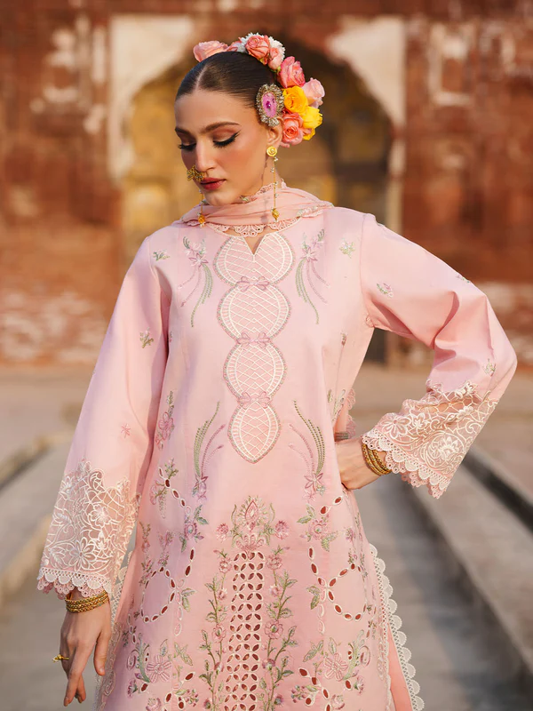 Gul by Mahnur | Unstitched Embroidered Lawn Collection - 2026 G-004