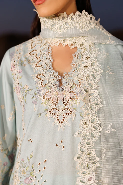 Sunlit Groove by Emaan Adeel | Unstitched Luxury Lawn Collection - 2026 (MORNING DEW)