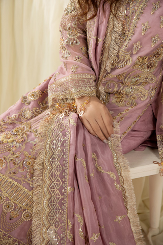 Areesha Unstitched Festive Formal Vol-23 Collection - 2026 (Lavender Luxe Ensemble)