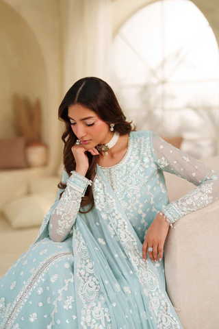 Meesa by Zarif | Unstitched Luxury Formals Collection - 2025 (MUNAAR)