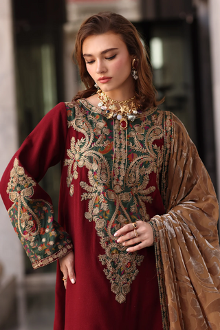 Poshima by Charizma | Unstitched Embroidered Leather Vol-III Collection - 2025 PSW5-20