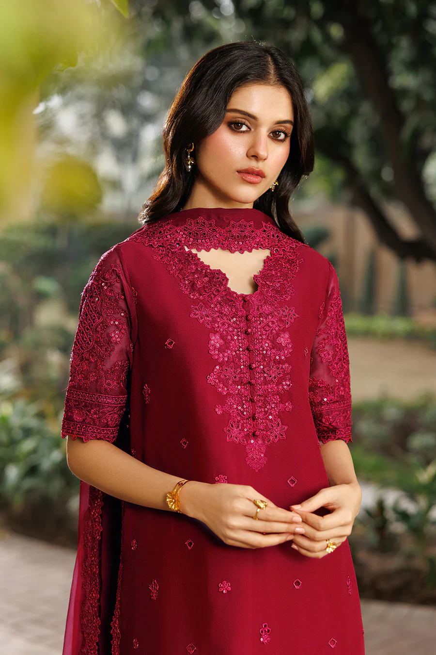 Iznik Unstitched Embroidered Chiffon Semi-Formals Collection - 2026 CC-97