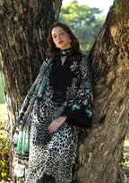 Elaf Signature Unstitched Printed Embroidered Lawn Collection - 2026 ESA-3A BELLADURNE