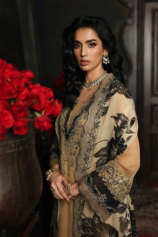 Aura by Charizma | Unstitched Luxury Chiffon Vol-01 Collection - 2026 CA26-06