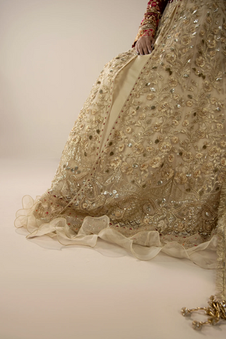 Areesha Unstitched Festive Formal Vol-23 Collection - 2026 (Regal Ivory Couture)