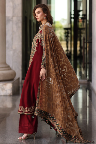 Poshima by Charizma | Unstitched Embroidered Leather Vol-III Collection - 2025 PSW5-20