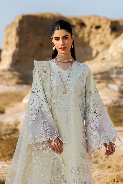 Sunlit Groove by Emaan Adeel | Unstitched Luxury Lawn Collection - 2026 (BLOSSOM BEAT)