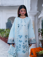 Gul by Mahnur | Unstitched Embroidered Lawn Collection - 2026 G-006