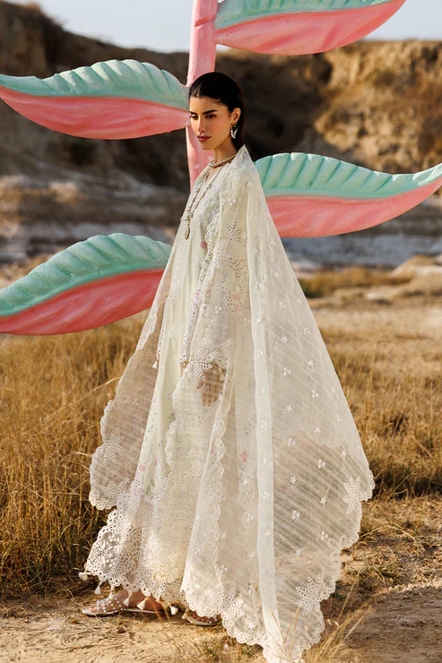 Sunlit Groove by Emaan Adeel | Unstitched Luxury Lawn Collection - 2026 (BLOSSOM BEAT)