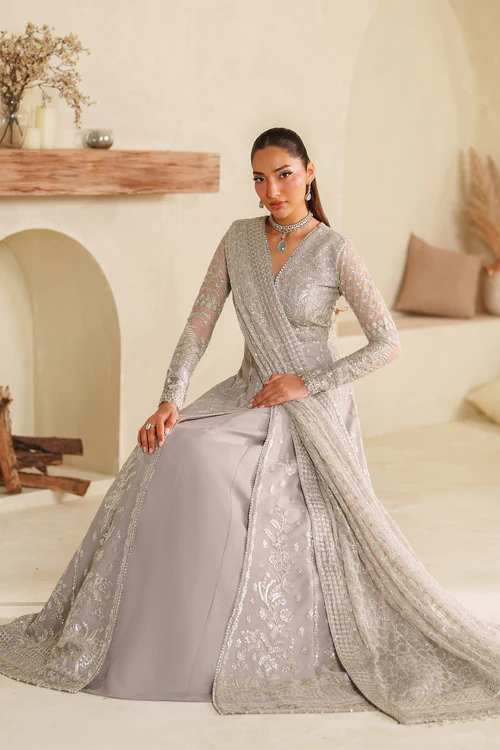 Meesa by Zarif | Unstitched Luxury Formals Collection - 2025 (LEMHA)