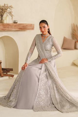 Meesa by Zarif | Unstitched Luxury Formals Collection - 2025 (LEMHA)