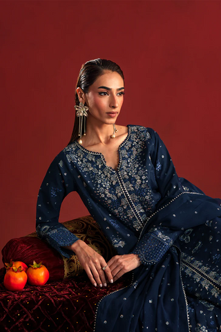 Shagun by Neeshay | Unstitched Rawsilk Vol-II Collection - 2025 (FALAQ)