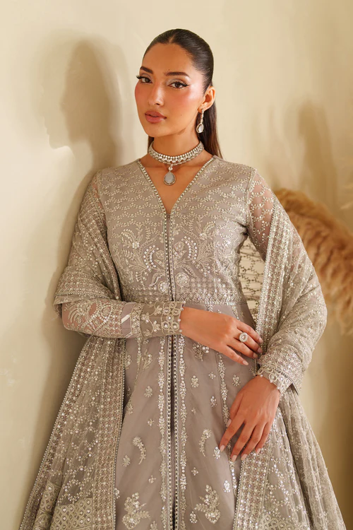Meesa by Zarif | Unstitched Luxury Formals Collection - 2025 (LEMHA)