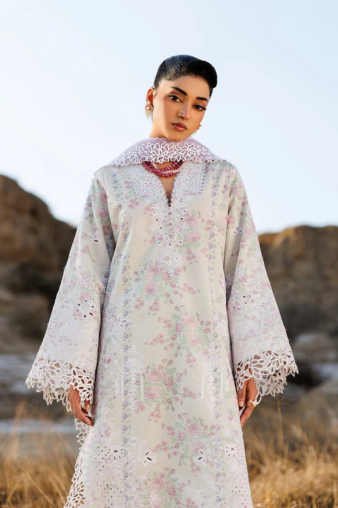 Sunlit Groove by Emaan Adeel | Unstitched Luxury Lawn Collection - 2026 (SUNNY SPLASH)