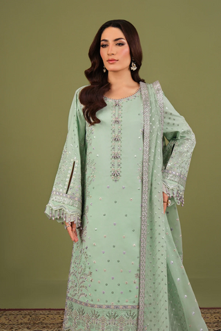 Alizeh Unstitched Luxe Raw Silk Vol-II Collection - 2026 AF-RS-15-Pearly