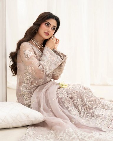 Rua by Faiza Saqlain | Unstitched Wedding Festive Collection - 2025 (ELA)