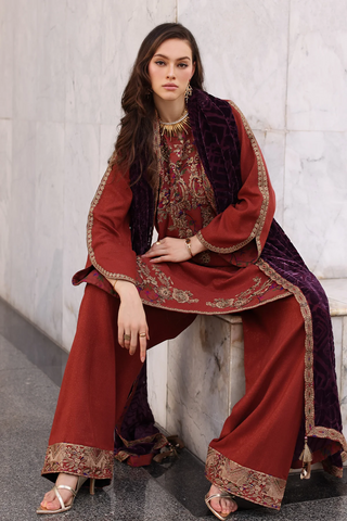 Poshima by Charizma | Unstitched Embroidered Leather Vol-III Collection - 2025 PSW5-22