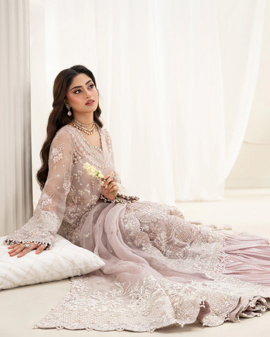 Rua by Faiza Saqlain | Unstitched Wedding Festive Collection - 2025 (ELA)