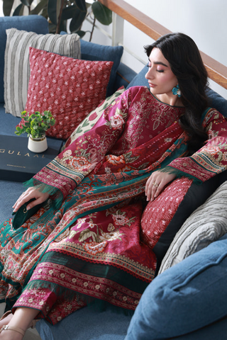 Gulaal Unstitched Printed Embroidered Lawn Vol-I Collection - 2026 (HILYN)