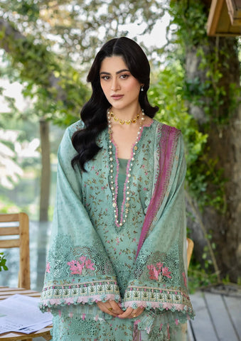 Elaf Chikankari Unstitched Print Collection - 2026 ERC-4B NAYAB
