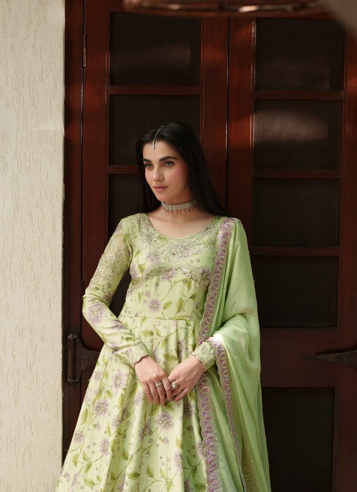 Shagun by Neeshay | Unstitched Embroidered Rawsilk Collection - 2026 (Abeer)