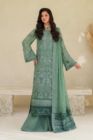 Meesa by Zarif | Unstitched Luxury Formals Collection - 2025 (JIROON)