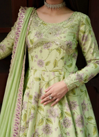 Shagun by Neeshay | Unstitched Embroidered Rawsilk Collection - 2026 (Abeer)