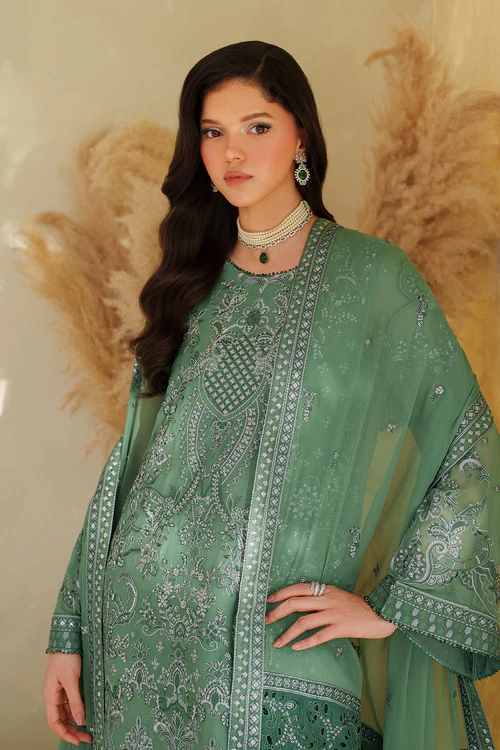 Meesa by Zarif | Unstitched Luxury Formals Collection - 2025 (JIROON)