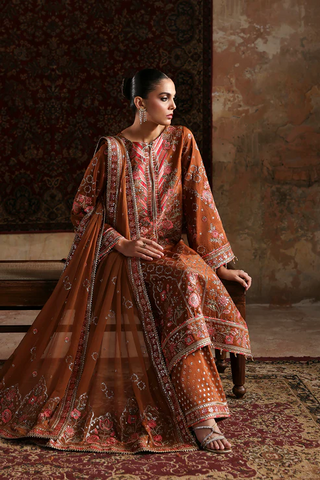 Afsana e Silk by Emaan Adeel | Unstitched Luxury Collection - 2025 (AARZO)