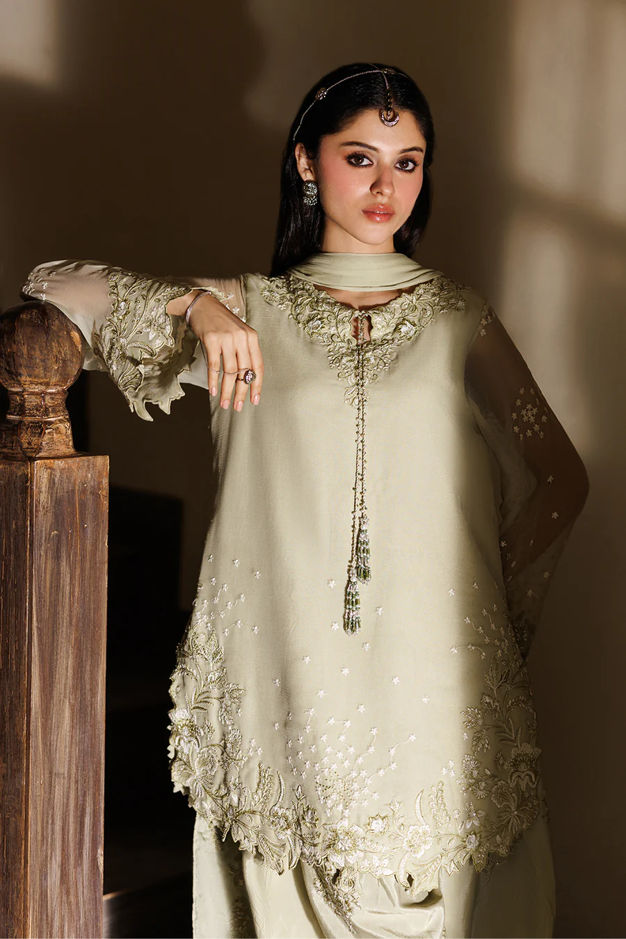 Iznik Unstitched Embroidered Chiffon Semi-Formals Collection - 2026 CC-101