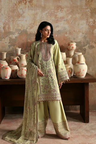 Afsana e Silk by Emaan Adeel | Unstitched Luxury Collection - 2025 (ZAIB)