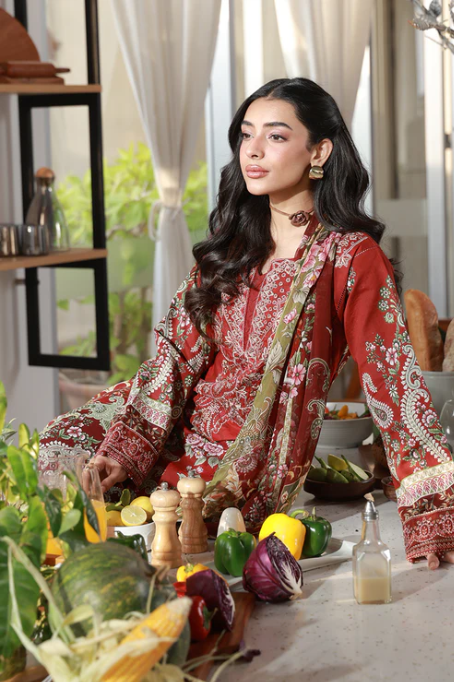 Gulaal Unstitched Printed Embroidered Lawn Vol-I Collection - 2026 (SIA)