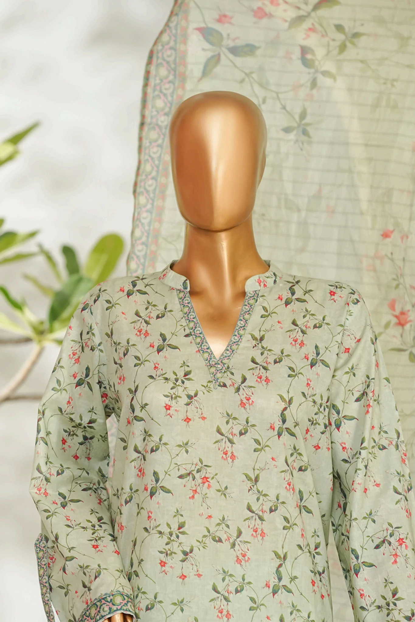 Bin Saeed Stitched Exclusive Printed Lawn Vol-III Collection - 2026 BS26PL-08